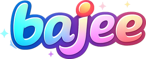 bajee হোমপেজের সোনালি লোগো